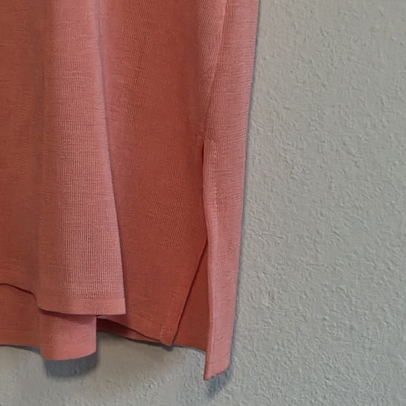 Ming Wang Peach Colored Knit Tank Top Plus Size 2X Office Contemporary Classic - Picture 2 of 8